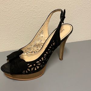 Super cute black Mark Fisher heels!